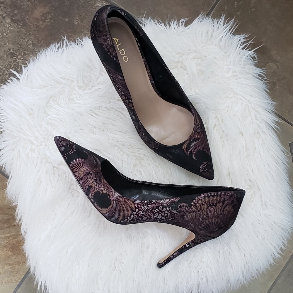 Aldo Paisely Print heels